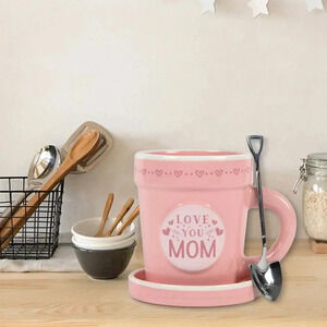I love you Mom Planter/ Mug Spring